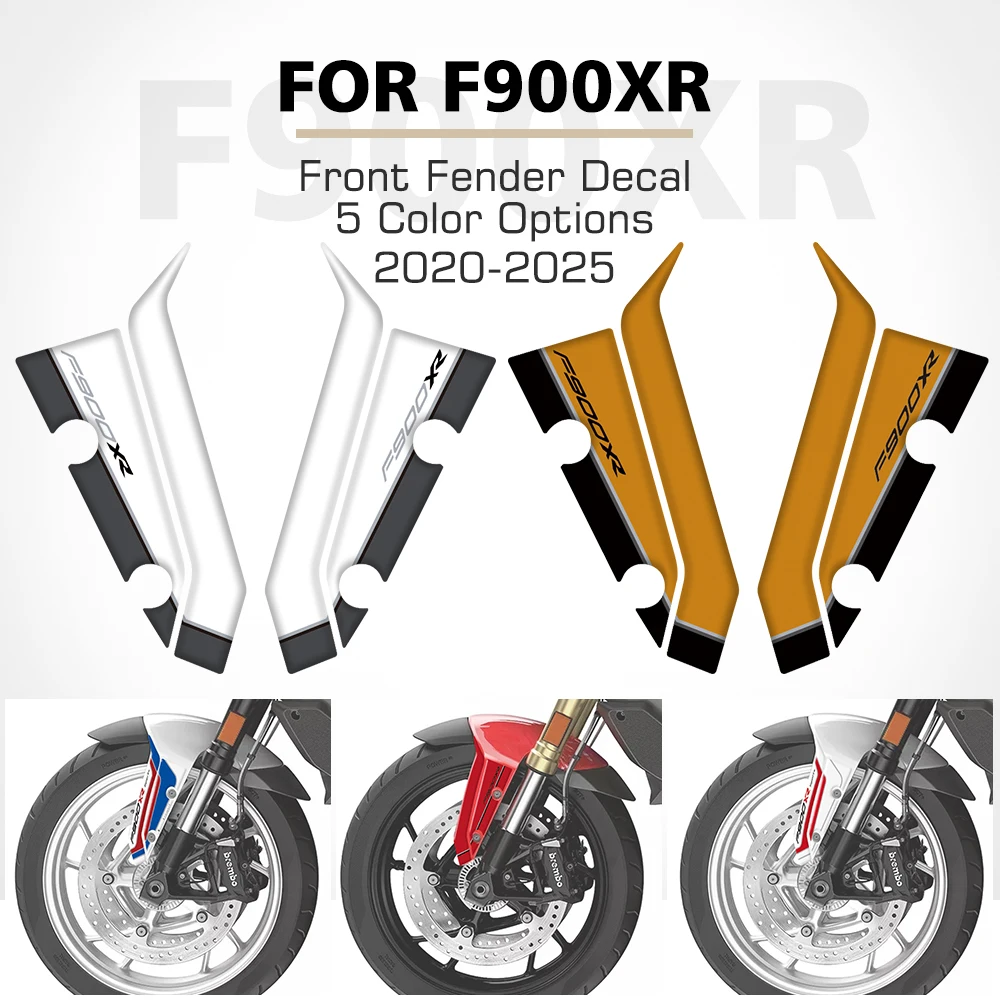 

Motorcycle Shock Absorber Stickers Front Fender Protection Cover Accessories Decals Waterproof For BMW f900xr F900 XR 2020-2025