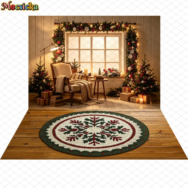 Photography Lighting For Portraits - Fondo fotográfico navideño de Mocsicka, estilo