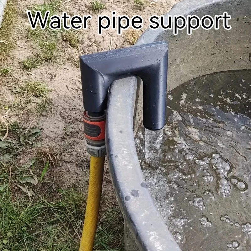 【セール中】耐久性のあるガーデンホースフック - 簡単な水タンク充填、ハンドヘルド不要、滑り止めデザイン、パティオ散水ツール、ガーデンホースアクセサリー