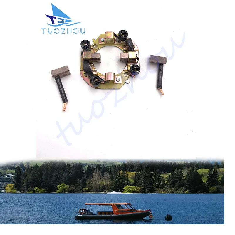 

Brush Holder Assy 663-81840-11 663-81840 for Yamaha Outboard Starting Motor 2 Stroke 50-90HP 85HP 663-81840-11-00 Boat Motor