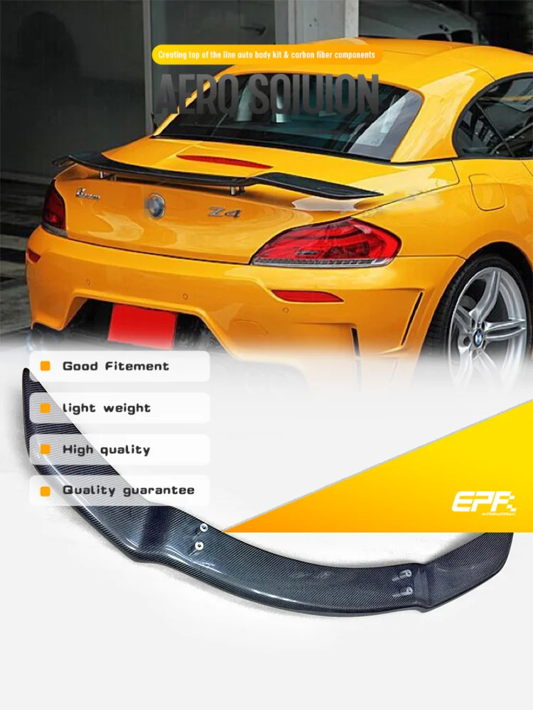 For BMW E89 Z4 Rowen Style Rear Spoiler - Sporty Rowen-Inspired Profile, Perfect Fit for E89 Z4, Ideal for Exterior Upgrade