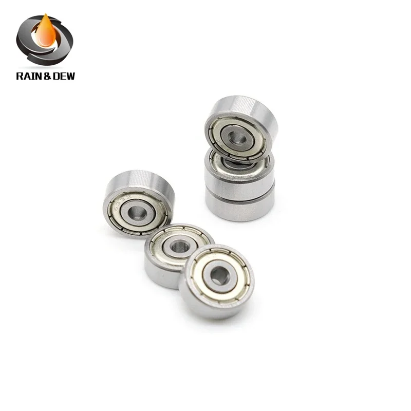 10P 606ZZ Bearing ABEC-5 10P 6x17x6 mm Miniature 606Z Ball Bearings 606 ZZ EMQ Grade Z3 V3 For Makefr RS CNC 32 Tutors