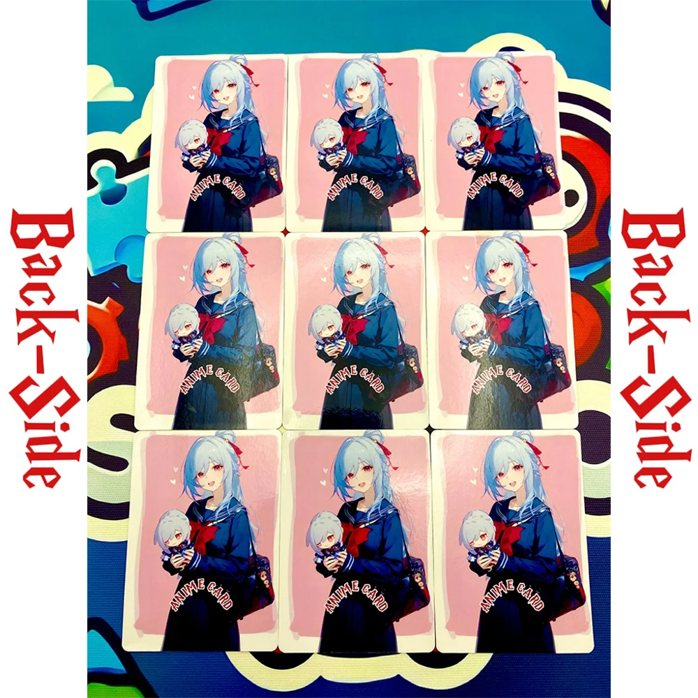 طبعة محدودة 9CPS أنيمي Waifu بطاقات مثير Kawaill JK Loli نمط ملابس السباحة فتاة Doujin جمع بطاقة لعبة ديكور هدايا عيد الميلاد