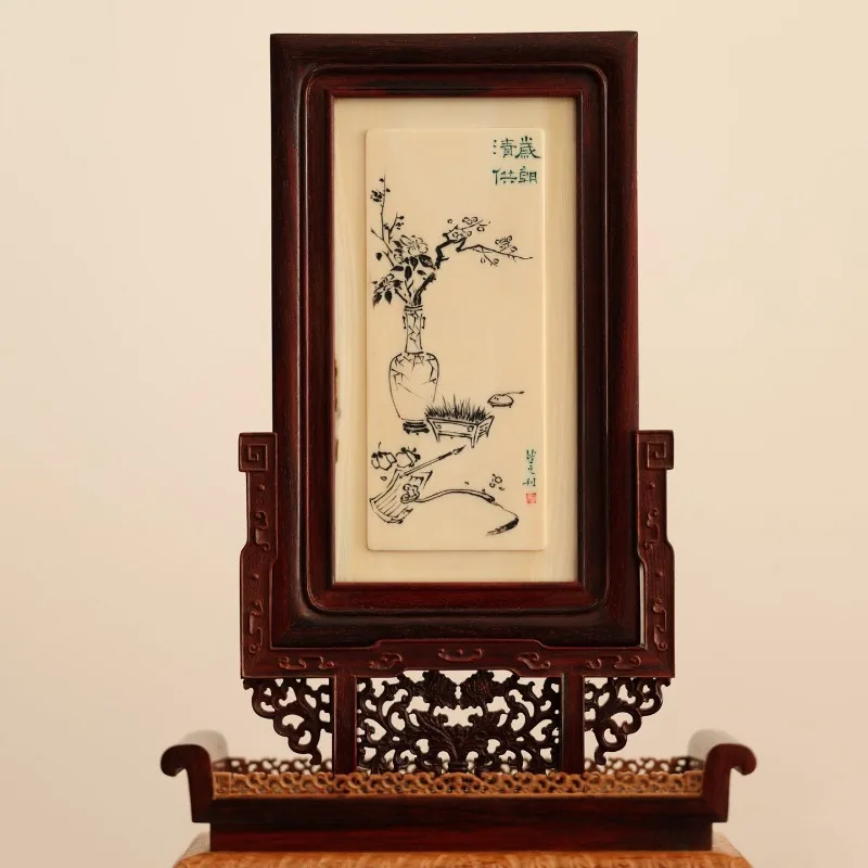Yunyan Sui Chao Qing Supply Insert Screen Screen Indoor Study Wenwan Decorative Ornament
