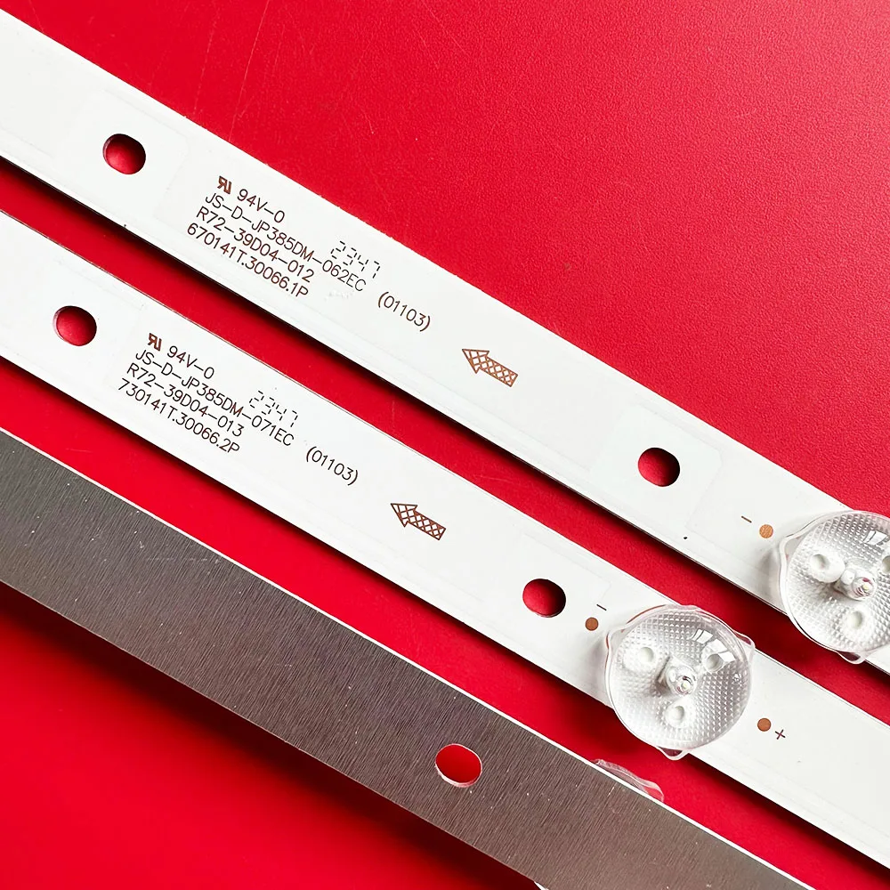 3/18 قطعة LED قطاع للتلفزيون JS-D-JP385DM-062EC JS-D-JP385DM-071EC 38DM1000 39S1A 39L1 39L3