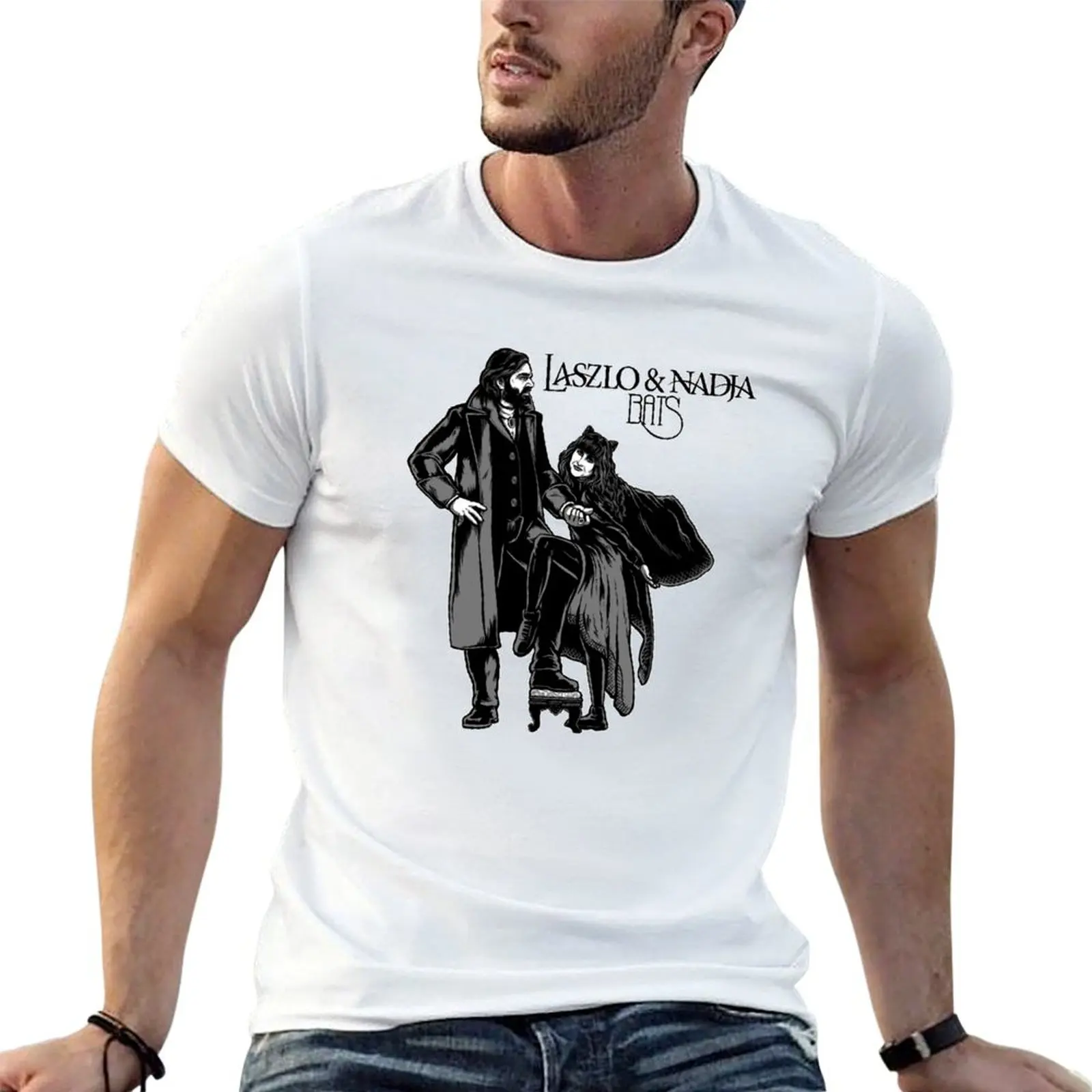 Laszlo And Nadja album cover T-Shirt t shirts for man cotton cotton t shirt man t shirt for man 100 percent cotton T-shirt