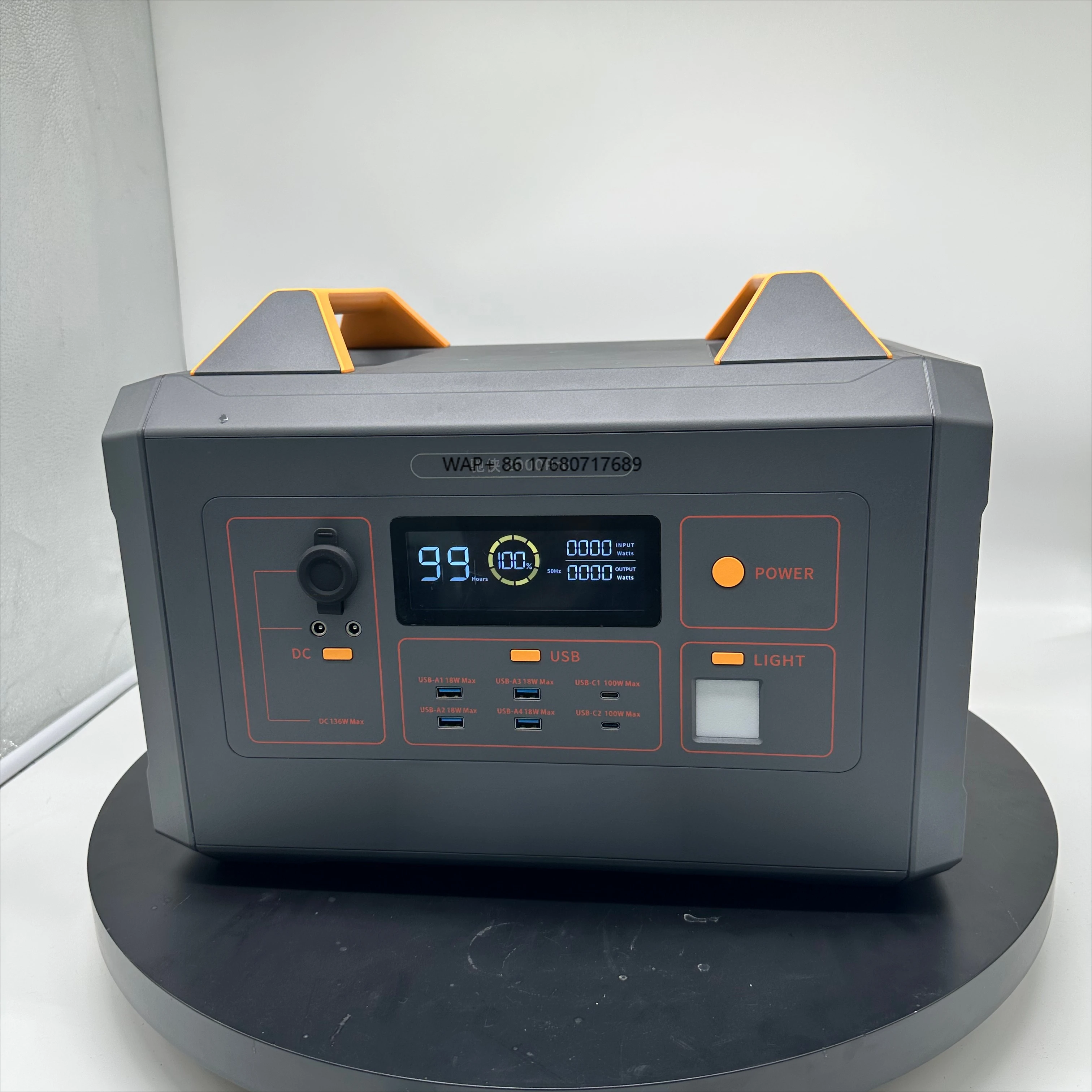 

Низкая цена, 2200 Вт, портативный аккумулятор 3 кВт для использования на открытом воздухе, солнечный генератор, электростанция, банк России, портативный источник питания