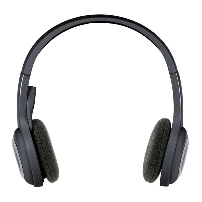 Headset Nirkabel Logitech H600 Original Baru, Nyaman, Portabel untuk Kerja Kantor, Pendidikan, Pengajaran, Rapat Online