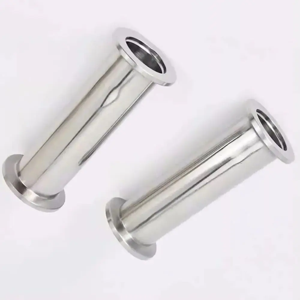 Clamp Φ102Φ108mm OD 119mm L=300mm Sanitary SS304 Straight Pipe,Clamp Connection Pipe,Chuck Straight Through Circular Tube