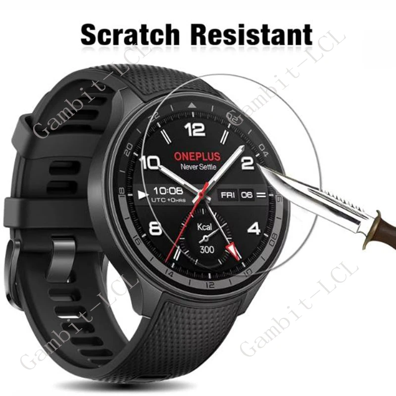 2-5PCS 9H HD Tempered Glass For OnePlus Watch 3 4 2R Watch3 Watch4 Watch2R Ultra-HD Screen Protector Cover Film Accessories view 3