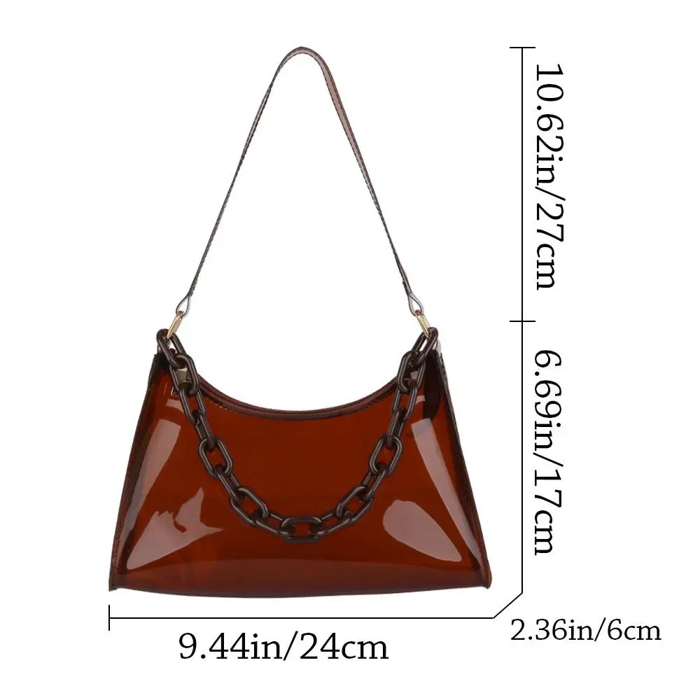 Casual Purse Summer Underarm Bags Handbags Shoulder Bag Jelly Bags