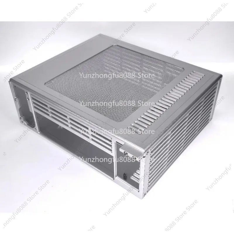 ZS‑D2 V4 ITX Chassis, 4.9L All‑Aluminum Mini PC Case, Support Half‑Height Low‑Profile GPU