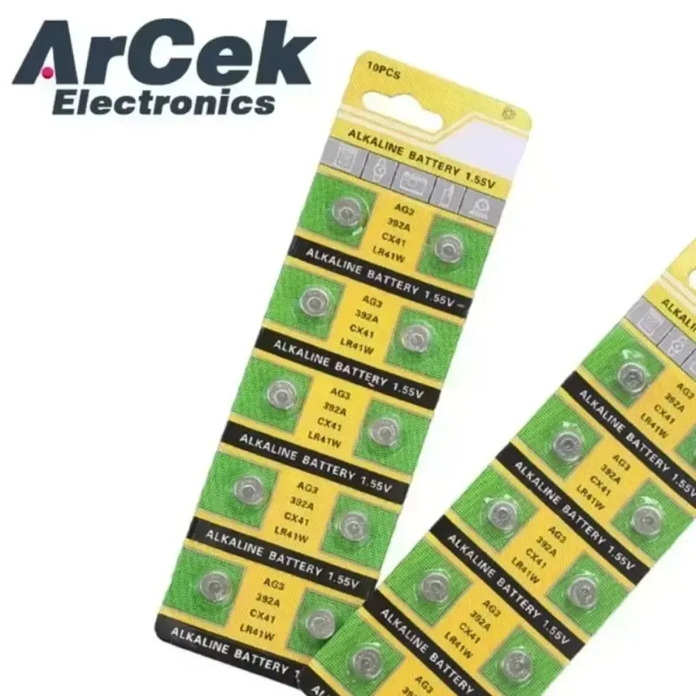 10PCS AG3 1.55V LR4…