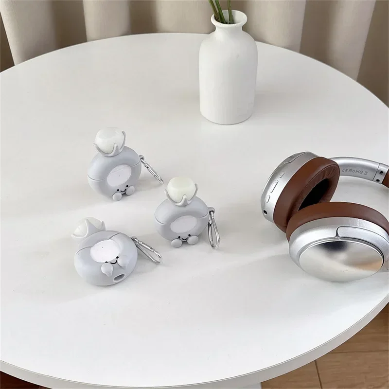 Светящийся чехол с бриллиантами для AirPods 4 Airpod 1 2 3 Pro Pro2, Bluetooth-наушники, зарядное устройство, защитный чехол для наушников