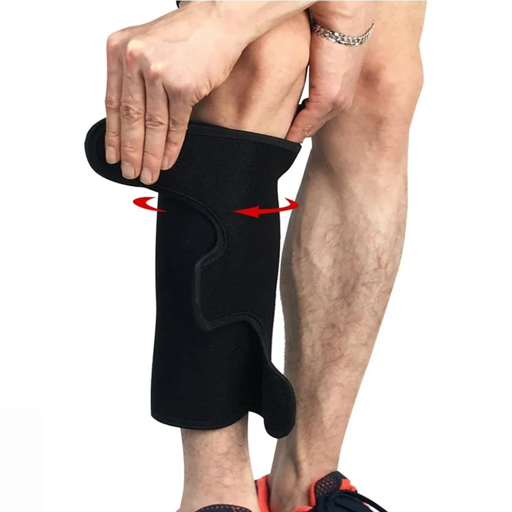 Tibial Support Strap With Adjustable Compression Leg Sleeve Wrapping Strap Leg Tibial Support Improves Circulation