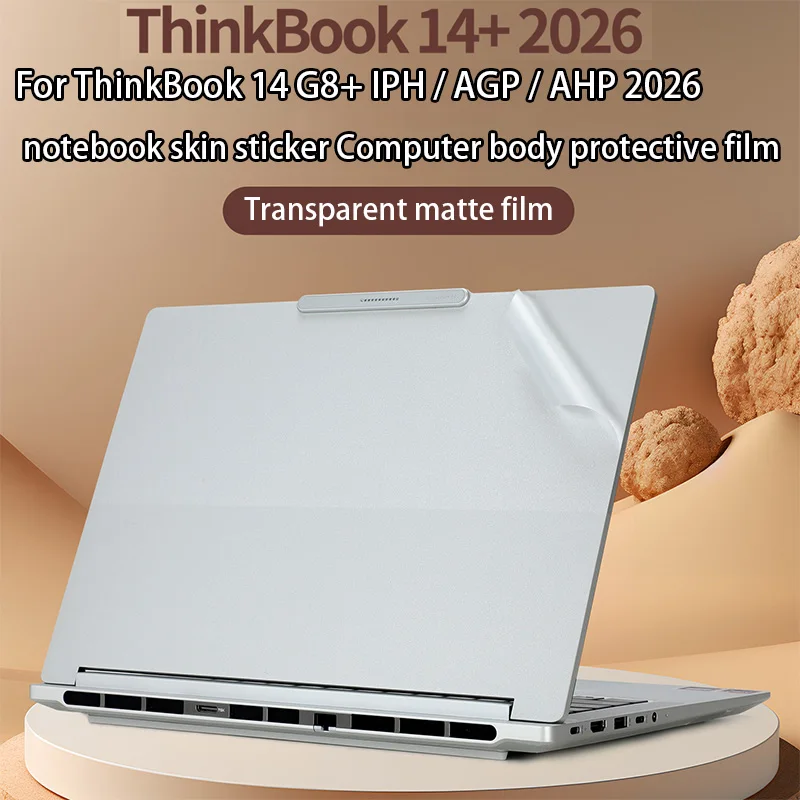 For Lenovo ThinkBook 14+ 2026 2025 Notebook Skin Sticker ThinkBook 14 G8+IPH AGP AHP Transparent Body Protective Film G7+AKP ASP