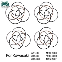 1/2/4pc 57.5mm Motorcycle Engine Cylinder Piston Rings Kit for KAWASAKI ZZR 400 1990-2003 ZRX400 1993-2008 ZRX400ll 1995-2007