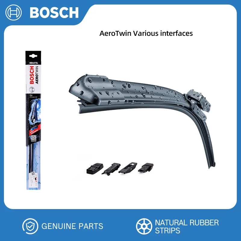 BOSCH AeroTwin Blades Various interfaces Replacement Wiper Blades Driver for Left-Hand Drive 14