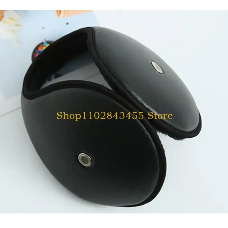 

49MC Плюшевые зимние наушники, кожаные наружные теплые уши, принадлежности для катания на лыжах и альпинизма для взрослых