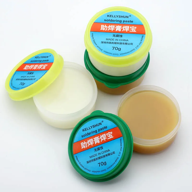 KELLYSHUN Rosin Solder Paste Solder Treasure Solder Paste Repair Soldering Solder Oil Planting Tin Planting Ball Flux Package