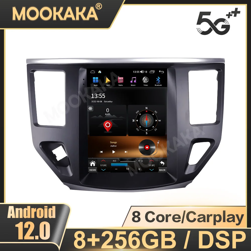 

CARPLAY Android 12 For Nissan Pathfinder 2016 - 2020 Car Radio Stereo Receiver Autoradio Multimedia Player GPS Navigation