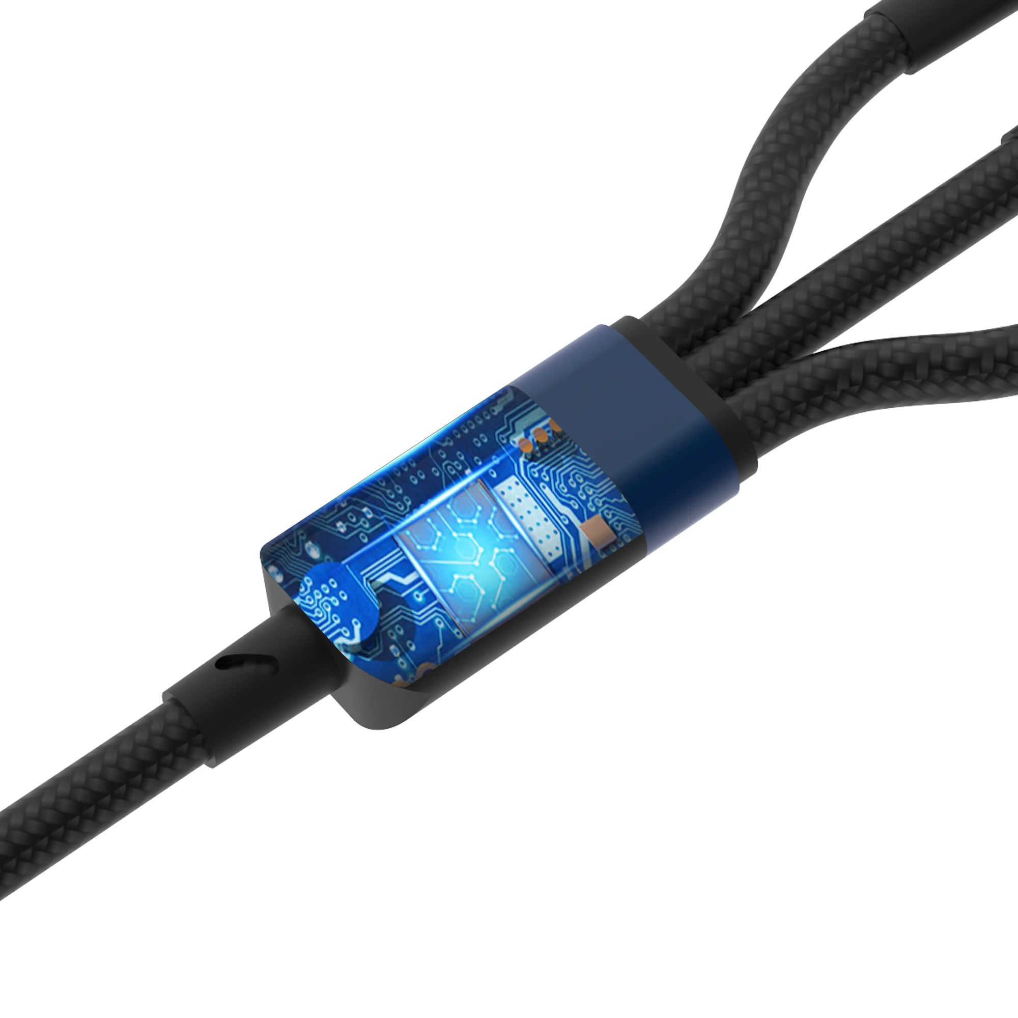 كابل شحن 3 في 1 لـ iphone ، وhaواوي ، وmro usb ، وtype c ، و 1m ، ومنفذ متعدد ، ومنفذ متعدد #5