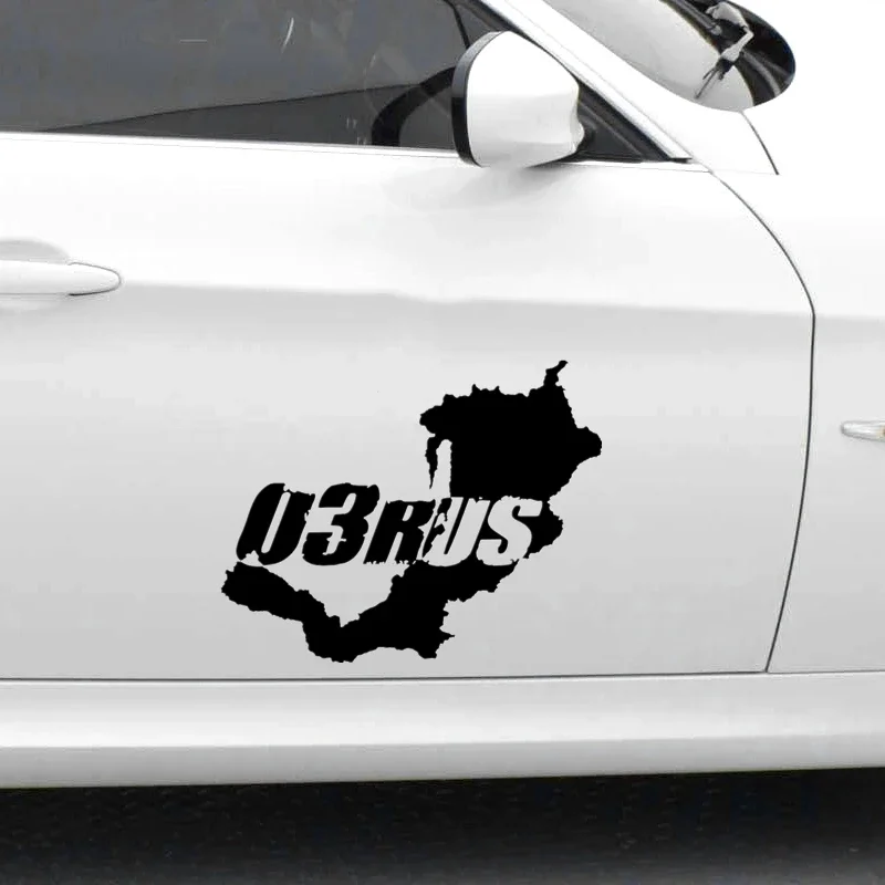 

03 Regions 03 Rus. Buryatia Funny Car Sticker Vinyl Decal for Auto Car Stickers Styling