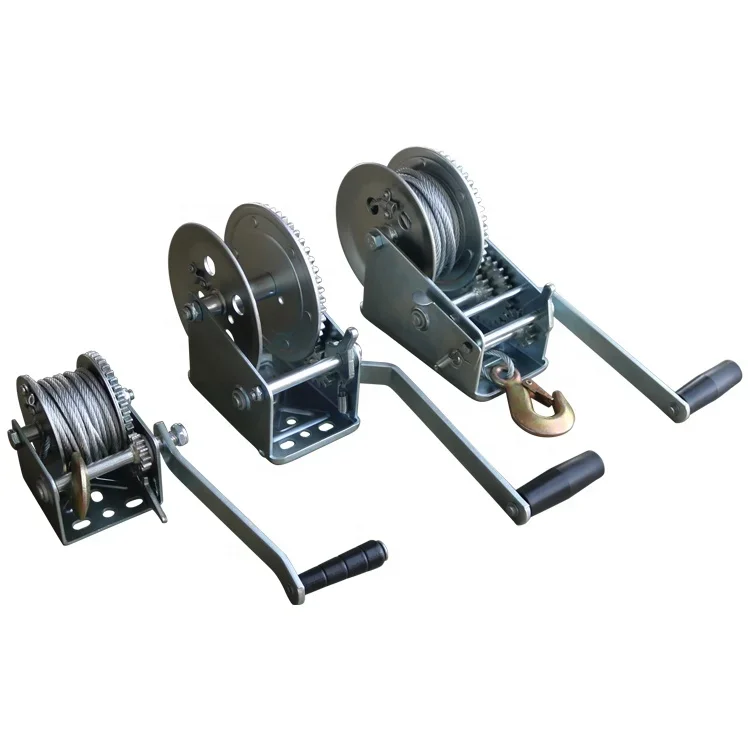 

1200LBS 1800LBS 2600LBS High Quality hand winch with stainless manual use