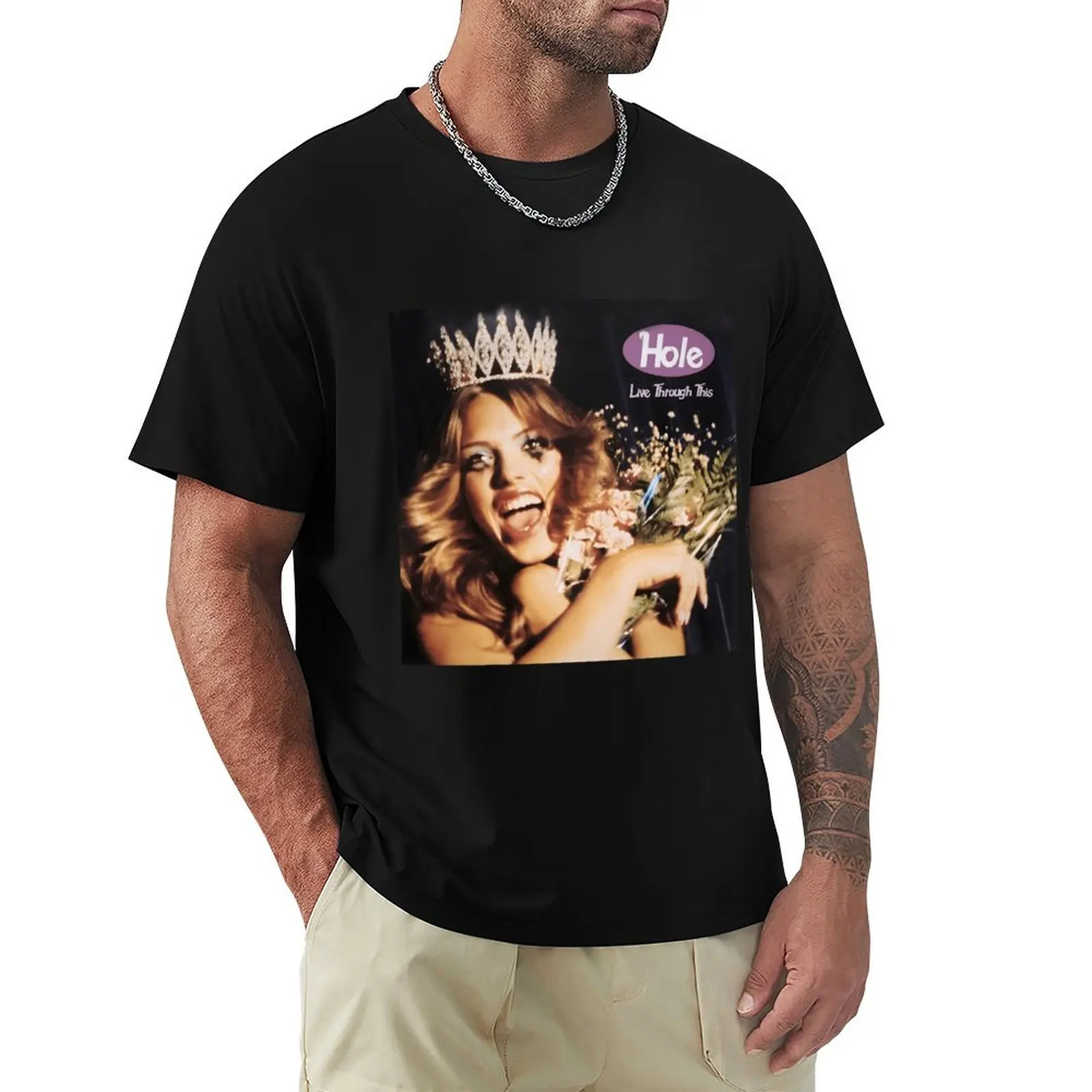 

Live Through This T-Shirt Soft Touch Basic Cotton T-Shirt