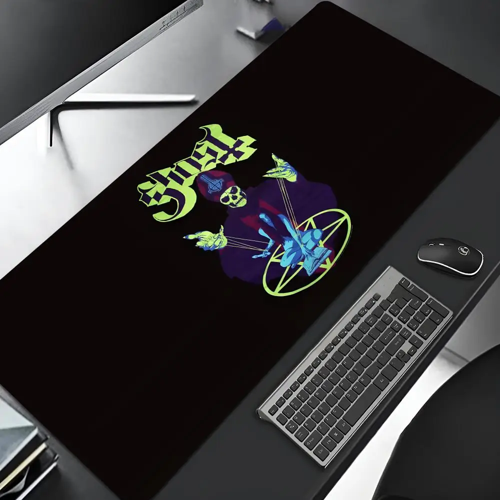 band gothic G-Ghost Heavy Metals Mouse Pad Cartoon Lockedge Large Gaming Pad Computer Gamer Keyboard Mat Desk Mousepad PC Desk P