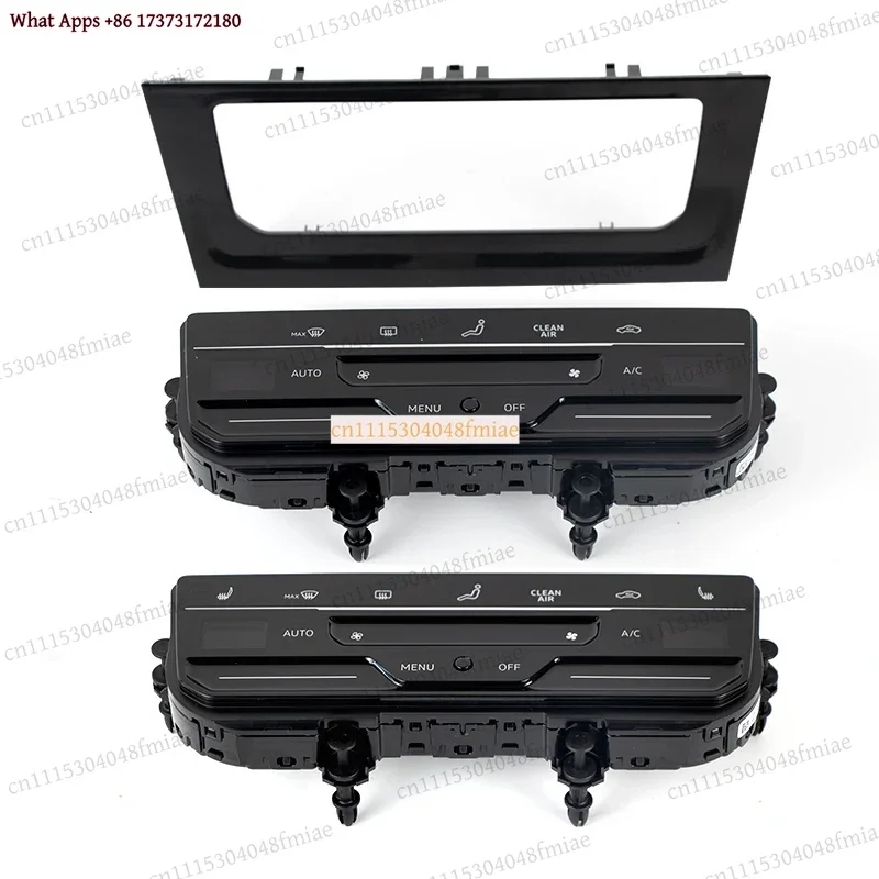 LCD Touch Screen AC Panel 17G907044AN For VW Golf 7 Mk7 7.5 GTI R Climate Control Switch Frame Cable