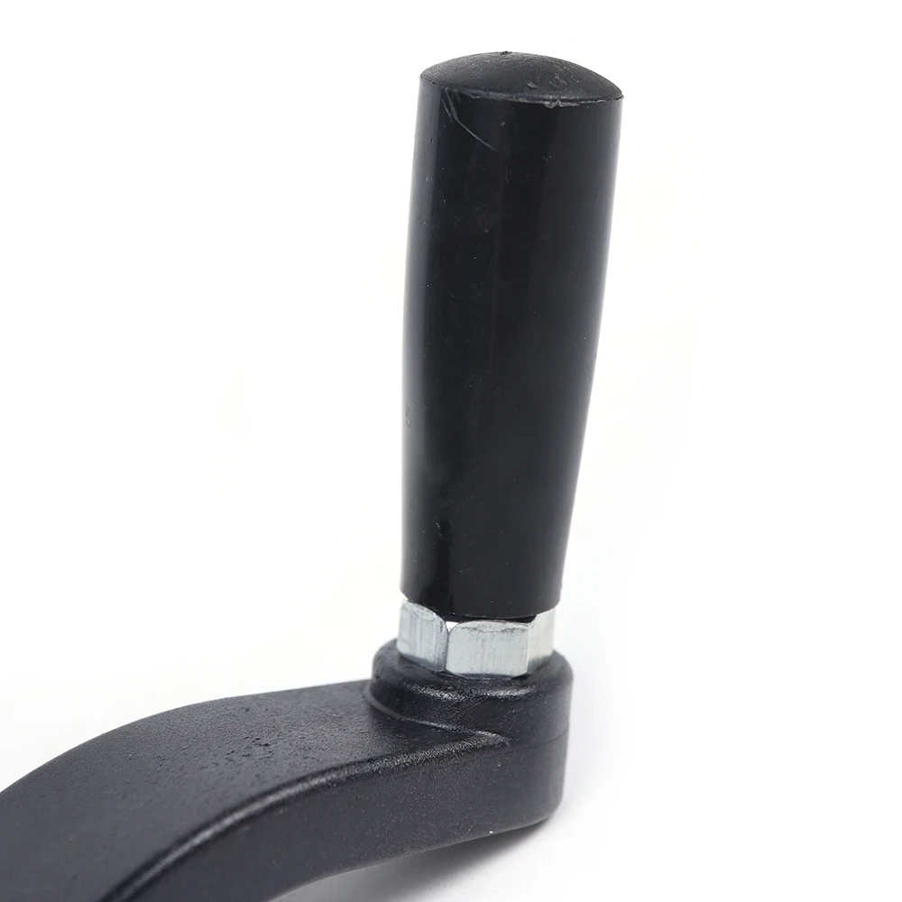 Crank Handle(Black)—Replacement for Workbench Lifting, Smooth Surface Classic Design(Match Most Machines) Labor-Saving Operation