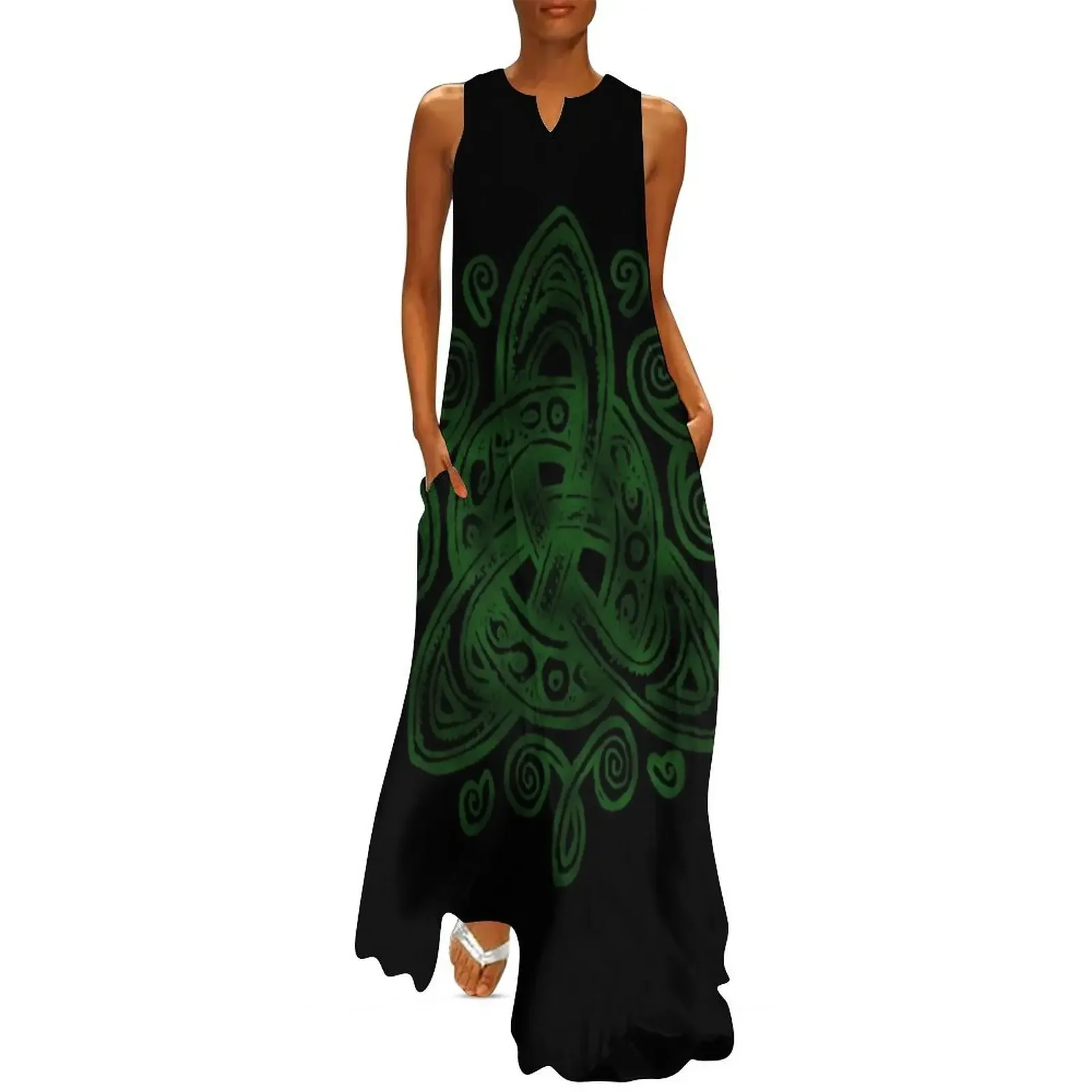 

Celtic Design 2 Long Dress beach outfits for women birthday dress for women luxury 2025 womens clothing Dress women