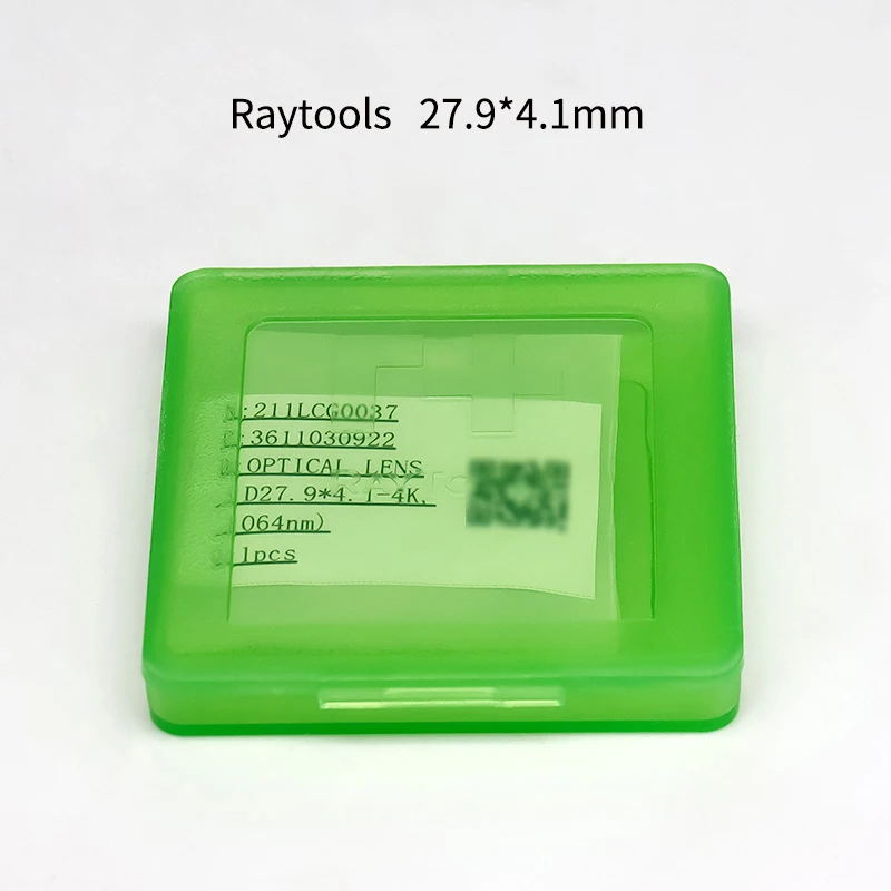 Raymach 10 шт./лот оригинальные защитные линзы для лазера 27,9x4,1 24,9X1,5 волоконное зеркало для режущей головки Raytools Precitec