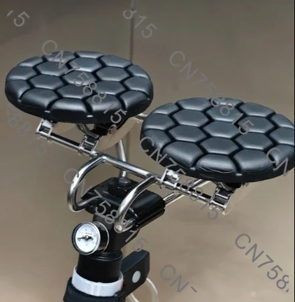 widened and enlarged seat, balanced and noseless saddle accessories，Bicycle seat cushion, long-distance seat