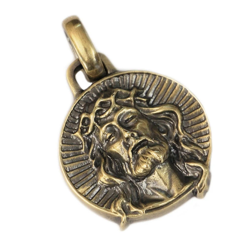 

Details Brass Jesus Christ Pendant BR39