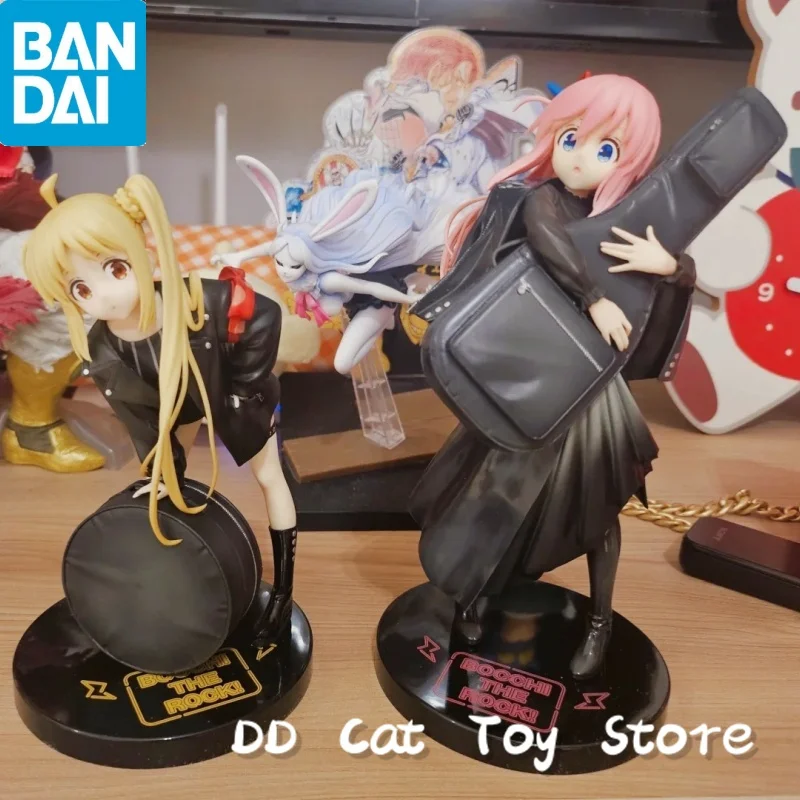 

Bandai Ichiban Kuji Bocchi The Rock! Yamada Ryo Ijichi Nijika Gotoh Hitori Kita Ikuyo Action Figure Kawaii Collectible Model Toy