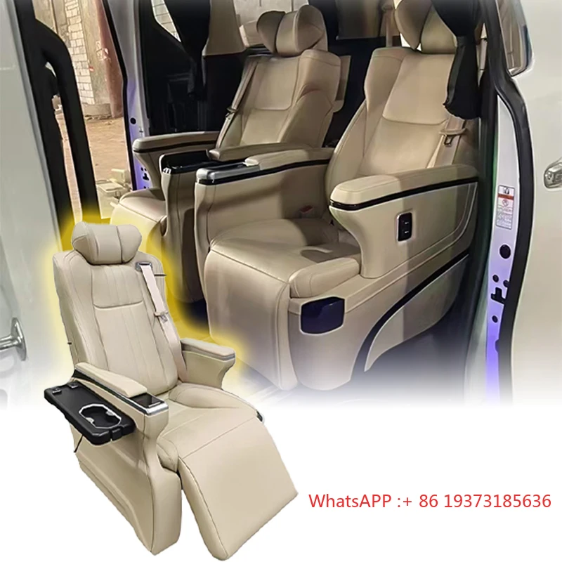 Aviation Seat (Middle Stool) Performance Parts for Toyota Alphard/Vellfire Models 2008-2021 for Upgraded Installation
