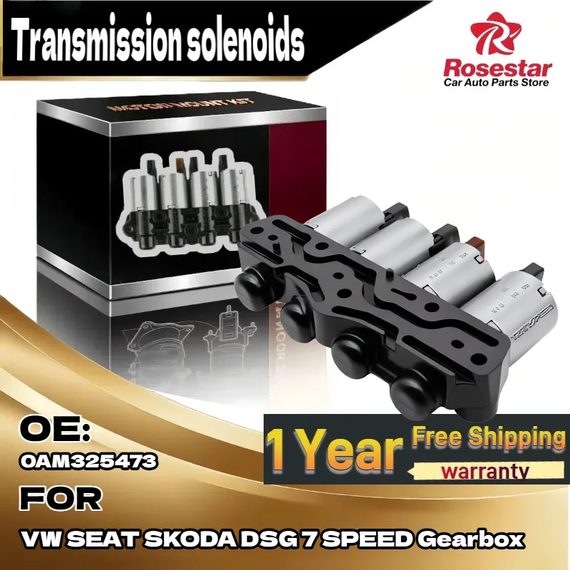 

1 шт./2 шт. 0AM325473 DQ200 соленоид коробки передач для Volkswagen для Audi для Skoda 7-скоростной DSG