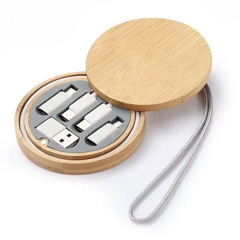 TKOH-Travel Case محول محول متعدد USB طقم محول USB C إلى نوع C/IOS جهاز/مجموعة كابل شحن سريع صغير 65 واط