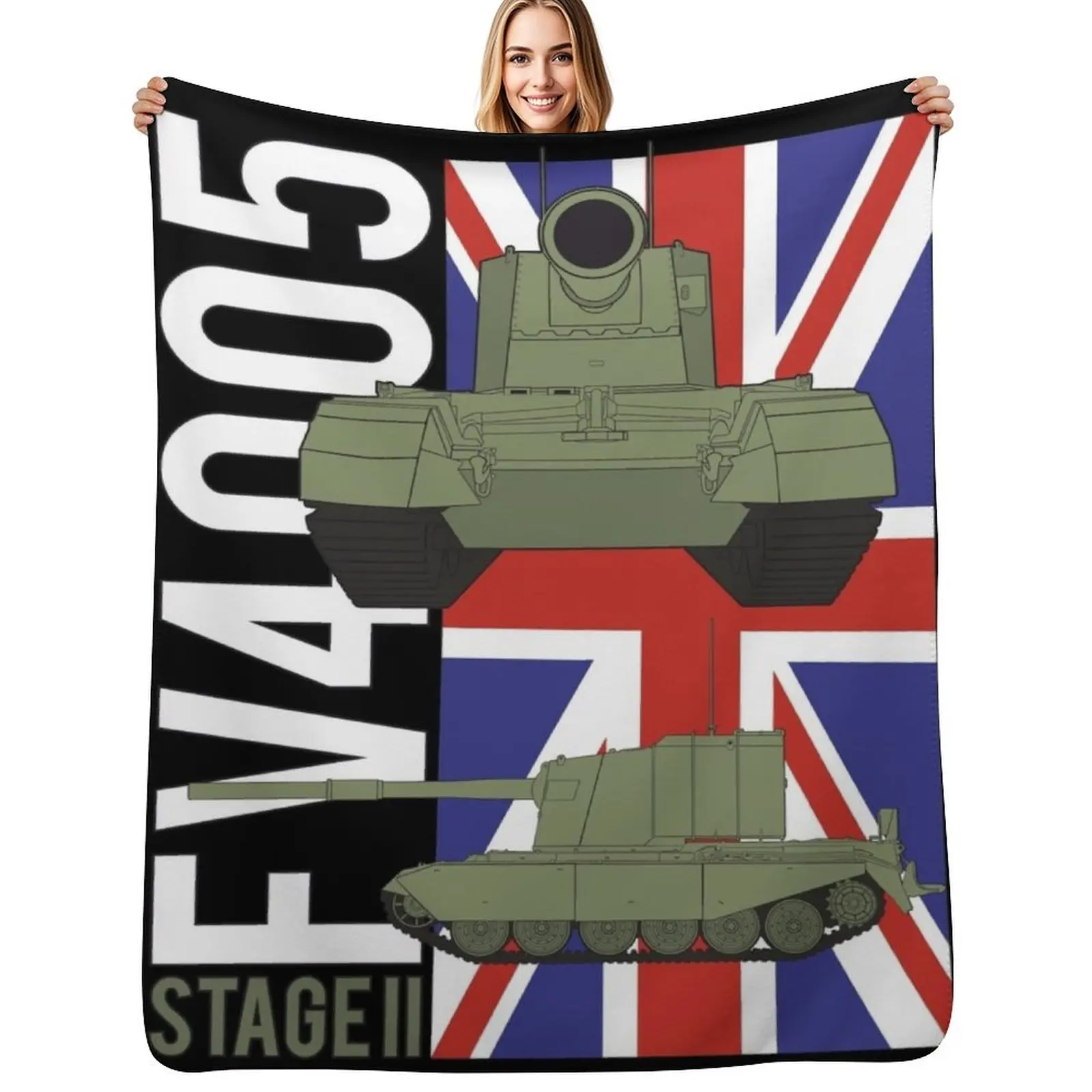 

FV4005 Stage II Throw Blanket Warm Comfortable Blanket for Office Napping