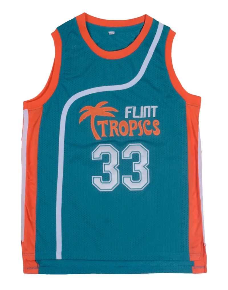 Movie Flint Tropics Coffee Black 7# Monix 11# Moon 33# Pro Basketball Jersey Cosplay