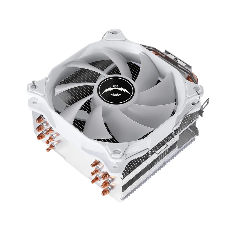 Refroidisseur CPU efficace pour PC, ventilateur 120mm, 6 caloducs, adapté à l'installation de lincome 2011 2066x79x99 2099 e5 e3 AMD refroidi par air