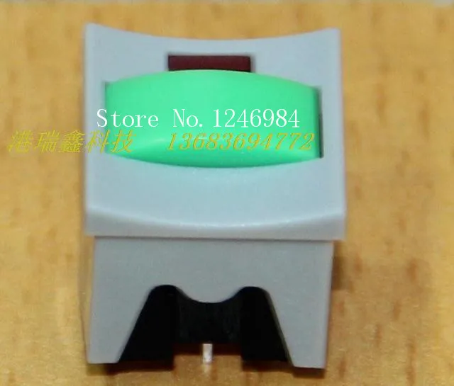 [SA]Electronic switch 14 * 14 Taiwan ZIPPY Illuminated reset button lock- square P2-2SEG-RZ--50pcs/lot