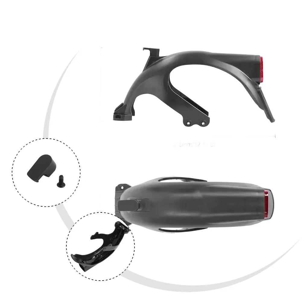 

1 комплект, задний брызговик для электрического скутера, кронштейн для защиты от брызг для Ninebot Max G2, запчасти и аксессуары для скутера