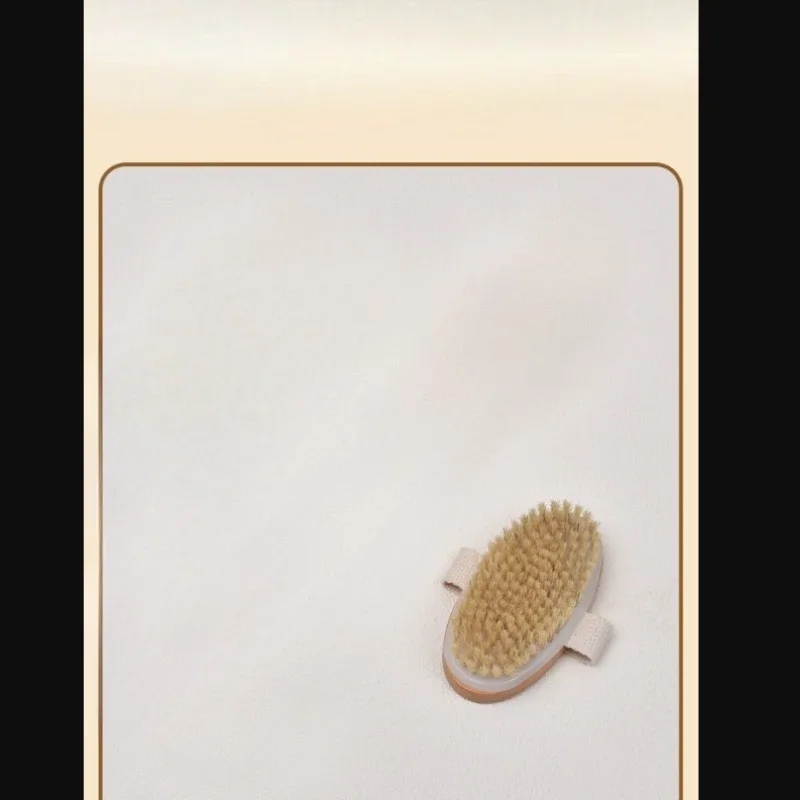 [Gentle Care] High quality body brush - gentle exfoliating massager for deep cleansing, smooth skin, and relaxation