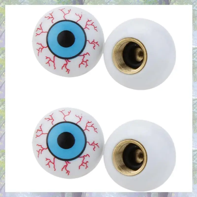 4 قطعة ابتسامة الوجه الكرة الإطارات صمام قبعات الأغطية/أغطية الصمامات/صمام العجلة/الإطارات لسيارة Motos الدراجة