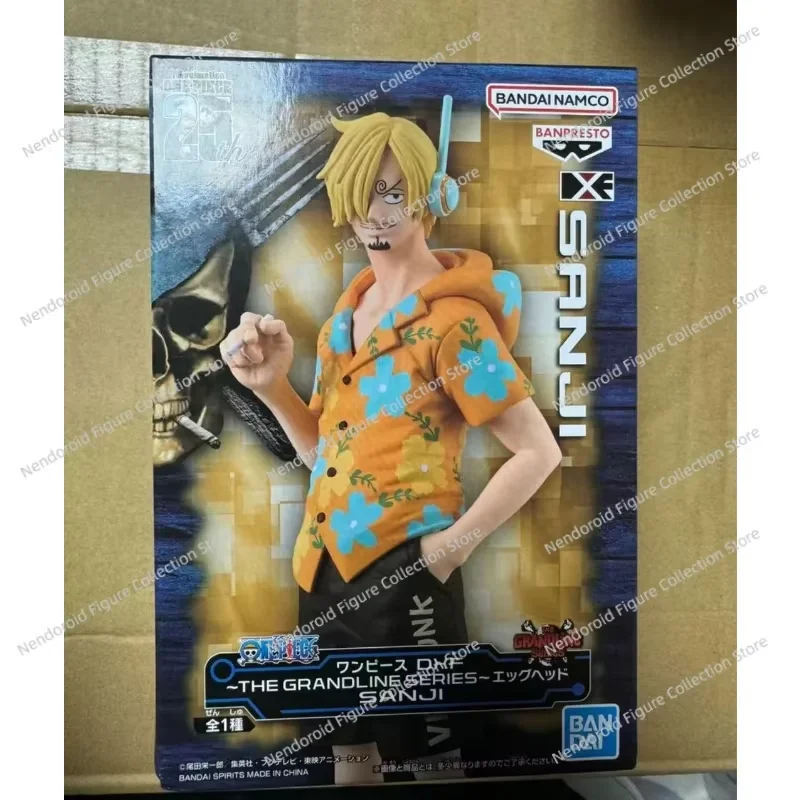 In Voorraad Bandai BANPRESTO DXF EEN STUK De Grandline Serie Egghead Luffy Sanji Nami Bonney Zoro Anime Action Figure Collection - afbeelding 1