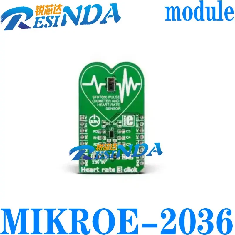 Spot MIKROE-2036 SFH7050, AFE4404 Heart Rate 3 click module