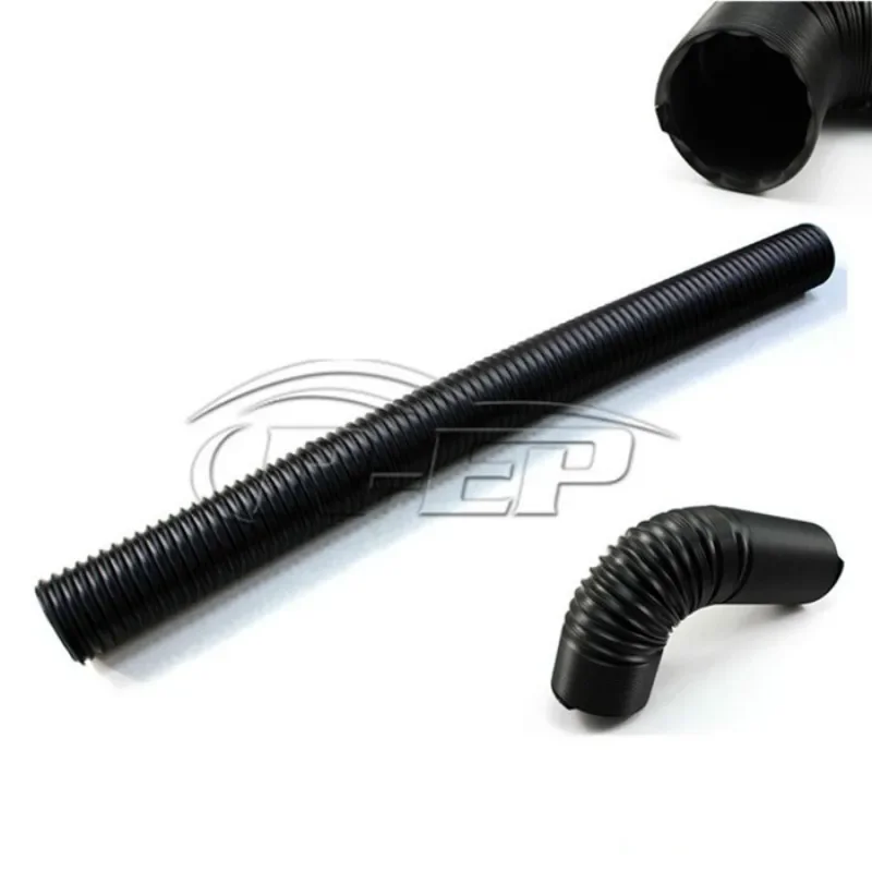 

Car Hood Cold Air Intake Tube 3-Inch Air Intake Engine Feed Conduction Tube Hose 76MM Flexible Air Intake System Car Accessories